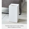 YAMAZAKI Home Tower Trash Can - Modern Garbage Waste Basket