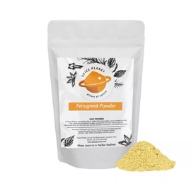 Fenugreek Powder | Methi Powder | Fenugreek Seeds Powder Premium quality by Spice Planet® 25g-1.9kg (200 Grams)