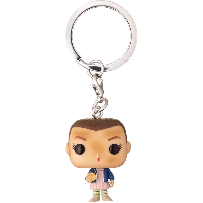 Funko Pop Keychain Stranger Things Eleven with Eggo (No Wig)