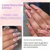 MAKARTT Juego de Gel Constructor para Extensiones de Uñas Poly