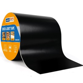 ADHES Deck Joist Tape, 6" x 50' Weather Resistance & Waterproof Butyl Joist Tape for Decking, Deck Flashing Tape Ideal for Wood Beams Roof, Outdoor Construction Use