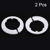 sourcing map 75 mm Pipe Cover Decoration PP Radiator Rosette