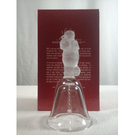 Lenox 2000 Annual Crystal Bell Santas List