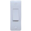 Architrave Light Switch 10AX 1 Gang 2-Way with 16mm Pattress