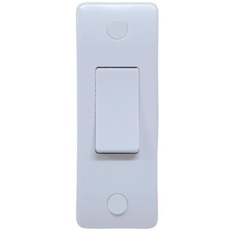 Architrave Light Switch 10AX 1 Gang 2-Way with 16mm Pattress