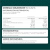 PRONAT Omega Maximum, Suplemento Alimenticio, 90 Cpsulas con Omega 3,