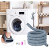 ilauke 2.5m Universal Drain Hose, Extension Pipe Kit for Washing