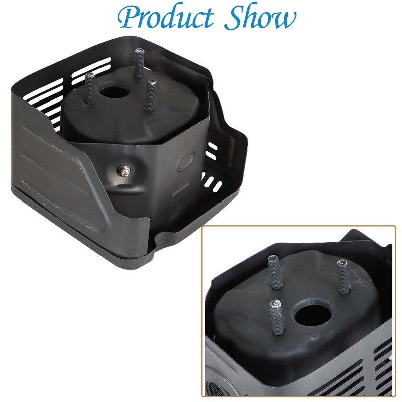 Autoparts Muffler with Gaskets Replacement for Honda GX240 8HP GX270