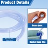 2 Pack 3/4" × 6FT Siphon Hose, Gas Siphon Hose