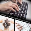 100 Pcs Clear False Nail Tips with Storage Case-Full Cover