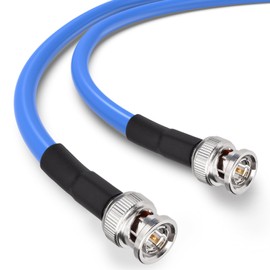 Superbat SDI Cable 3G/6G/12G BNC RG6 Cable 10 m SDI Video Cable 75ohm BNC Male to Male Coaxial Cable for Camera CCTV Monitor SDI Converter Supports HD-SDI/3G-SDI/6G-SDI/12G-SDI