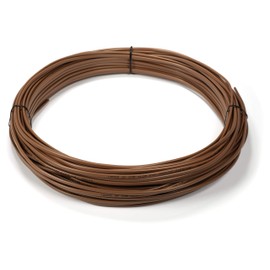 Thermostat Wire 18/2 - Brown - Solid Copper 18 Gauge, 2 Conductor - CL2 (UL Listed) CMR Riser Rated (CL3) - Residential, Commercial and Industrial Rated - 18-2, 200 Feet