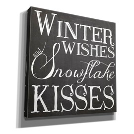 Epic Graffiti 'Christmas Chalk 5' by Erin Clark Canvas Wall Art, 18" x 18"