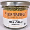 Steenbergs Organic Marjoram Dried Herb Standard Jar 10g