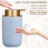Foaming Soap Dispenser, Ceramic Foam Hand Dish Liquid Soap Dispenser