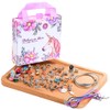 COO&KOO Charm Bracelet Making Kit, A Unicorn Girls Toy That