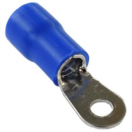 10PCS 6 AWG #10 M5 Insulated Ring Crimp Connector 88A 600V CE for Electrical Terminals (10, #10)