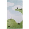 NEXT Printed Noren, Cat Biyori; Width 33.5 x Length 59.1