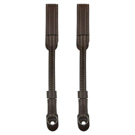 ANCLLO 2PCS Camera Wrist Strap Vintage Leather Camera Hand Strap Adjustable Camera Anti-Lost And Anti-Fall Wrist Strap