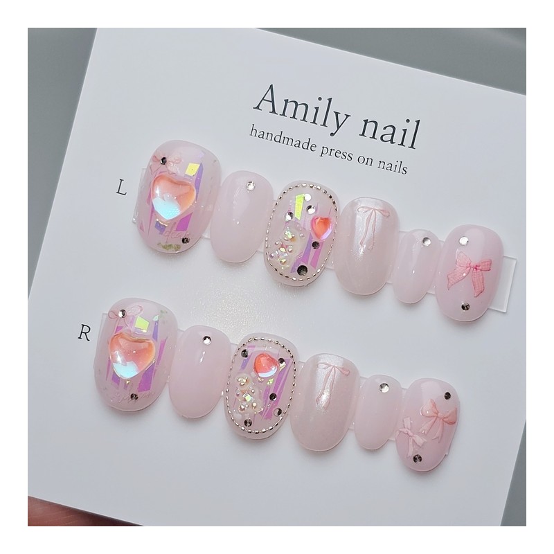 Super Prism [Handmade Nail Tips] Emily Nail - Stiletto /