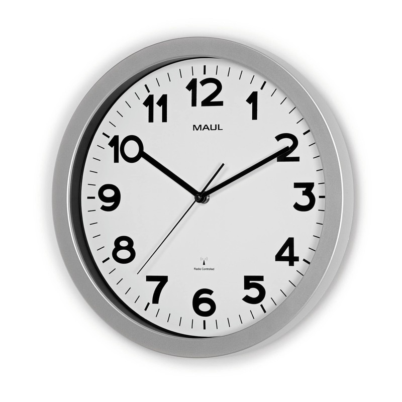 Maul MAULstep Wall Clock Diameter 35 cm | Radio Wall