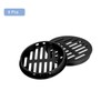 sourcing map 8Pcs 80mm/3.15" Circular Soffit Air Vents, Plastic Soffit