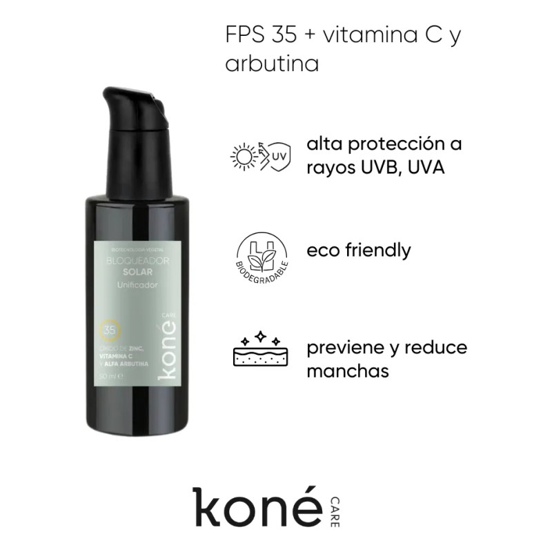 Koné Care Bloqueador Solar Fps 35 Unificador Vit C, 50