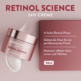 Judith Williams Cosmetics Retinol Science Anti Ageing Facial Care Set, Face and Eye Cream + Exfoliation, Fights Wrinkles, Pigment Spots and Impurities, 95 ml