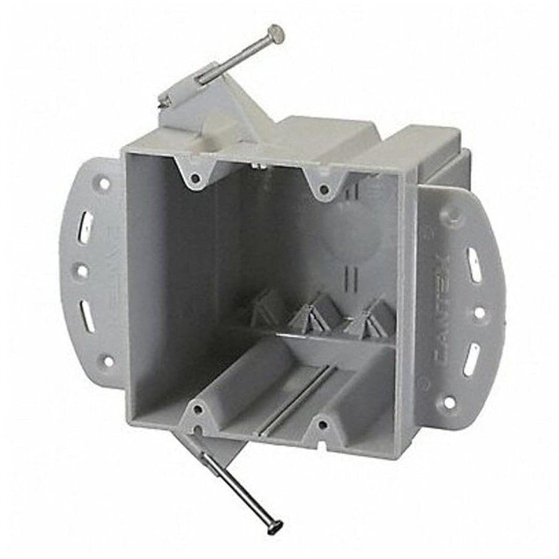 Electrical Box, 2 Gang, 48 cu. in., PVC