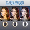 Galyimage 4K Webcam with Ring Light Web Cam 4K Autofocus