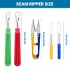 MOXYOY Seam Ripper, Stitch Unpicker Tool Contains Big & Small
