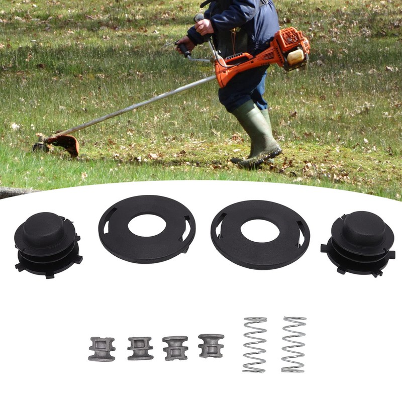 Trimmer Line Reel Parts, Trimmer Spool Replacement, 2pcs 4002‑713‑3017 Trimmer