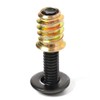 30-Set 1/4-20 Threaded Insert and Bolt for Wood, Furniture Screw
