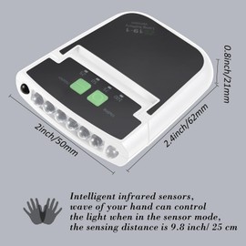 Mudder 2 Pieces LED Clip on Cap Lights USB Rechargeable Cap Flashlight Clip Waterproof Ultra Bright Hat Flashlight Headlamp for Fishing Camping Hand Work (Black,White)