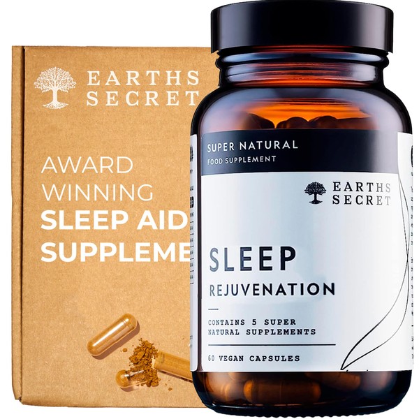 Earth's Secret Restful Sleep & Calm Support - Natural Saffron