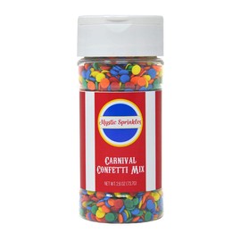 Mystic Sprinkles Carnival Confetti Mix 2.6oz Bottle