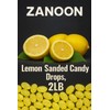 Old-Fashioned Lemon Sanded Hard Candy Individually Wrapped, 2LB Bag by