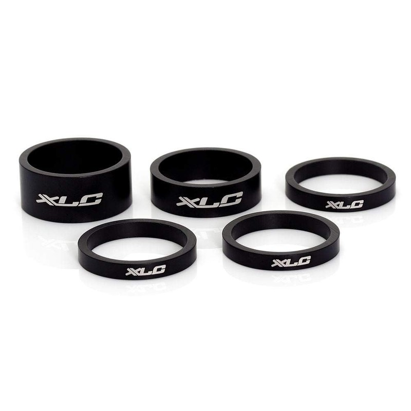 XLC steering head extension AS-a02, A-Head spacer-set, 3 x 5/1