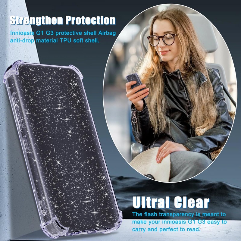 Aippdo Case for innioasis G1 G3 Mp3 Player,TPU Clear Case