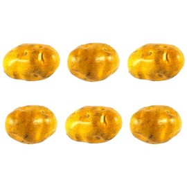 Vasefill Artificial Potato Pack of 6 Vegetable Fruit Fake Patata