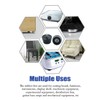 sourcing map Pack of 12 Rubber Feet Bumper Printer with