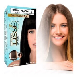 Loquay Crema Alaciante Permanente Cabello Con Queratina Sin Formol