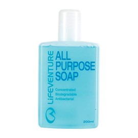 Lifeventure All Purpose Biodegradable and PH balanced Bottled Soap Ideal For Travel, Camping And Wilderness