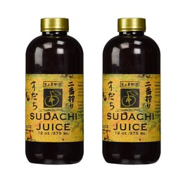 Yakami Orchard 100% Pure Japanese Sudachi Juice, 12 Ounce (Pack of 2)