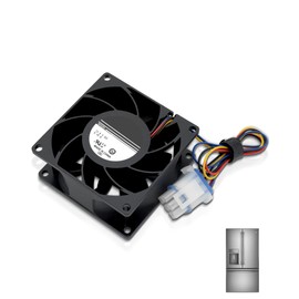 PFD28KSLBSS GFE28GMKFES Refrigerator Evaporator Fan Motor Fit for GE GFE28GMKGES GFE28HGHDBB GFE28HGHDWW JCB840SF2SS GFE28GELJDS GFE28GELKDS GFE28GGKBBB GFE28GGKBWW GFE28GGKCBB GFE28GGKEBB GFE28GGKGBB