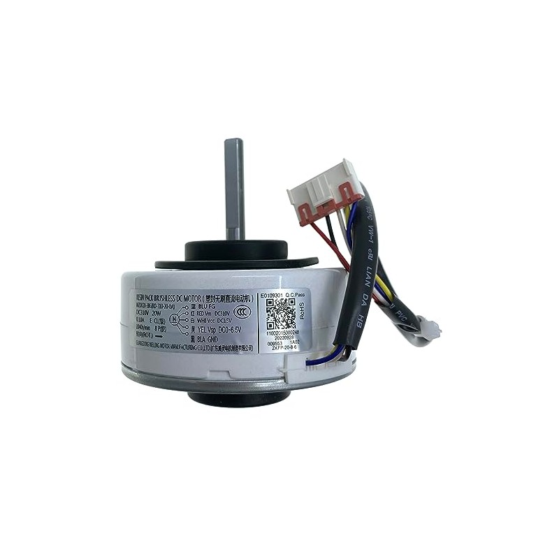 ORIGPARTS Air Conditioner Resin Pack Brushless DC Motor Fan WZDK20-38G(RD-310-20-8A)