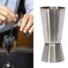 Chabrias Ltd Stainless Steel 25/50 ml Measure Jigger Bar Craft