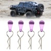 4Pcs Metal RC Car Body Clips with Pull Tabs for