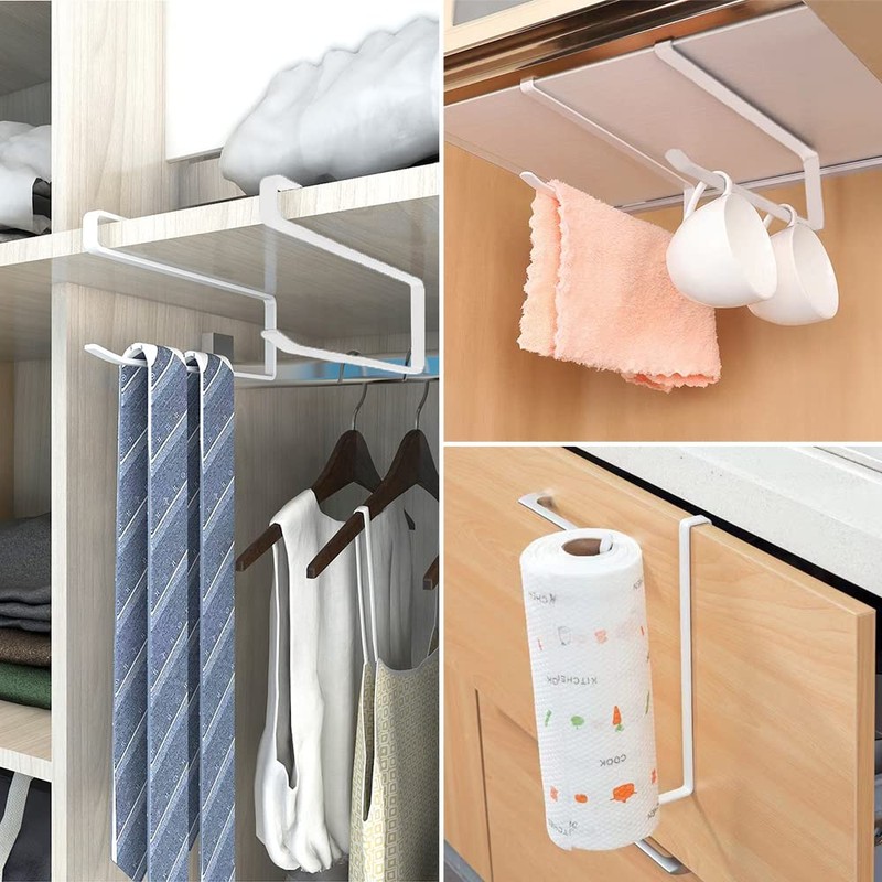 Jizxol Kitchen Roll Holder, No Drilling, Kitchen Roll Holder, Kitchen
