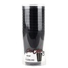 PLASTICPRO Disposable 12 oz Black Plastic Tumblers for Party's &